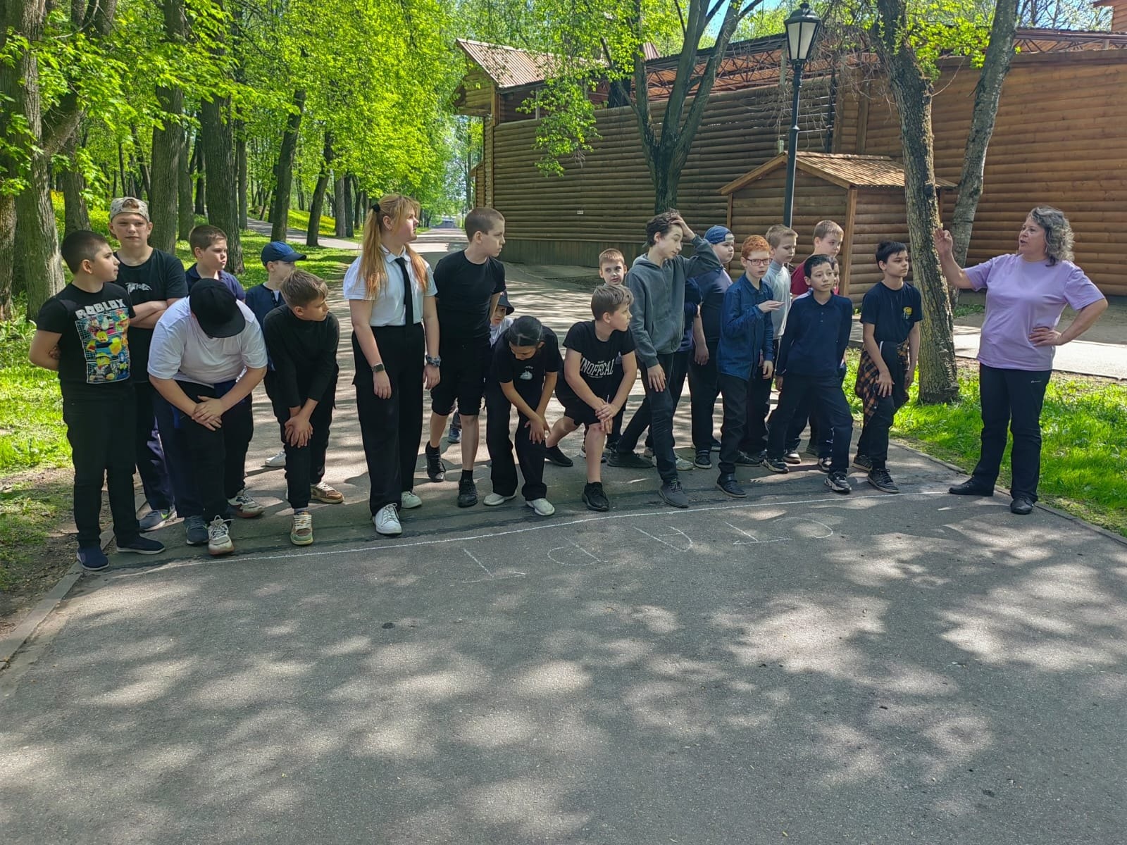 Весенний кросс.